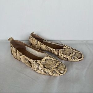 Day Glove Snakeskin Ballet Flat